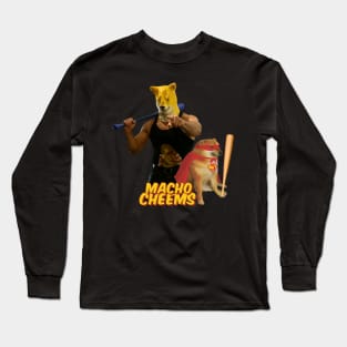 Macho Cheems and Super Cheems 1 Long Sleeve T-Shirt